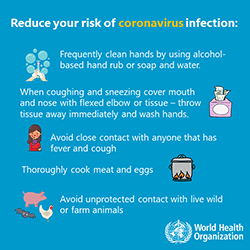 Coronavirus infographic